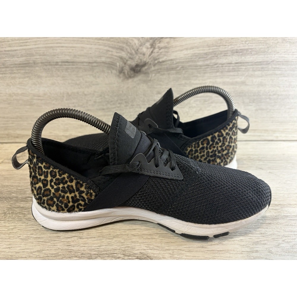 New Balance Fuel Core Nergize Black Leopard Cheetah Sneakers Shoes Womens Size 8 - Picture 6 of 8